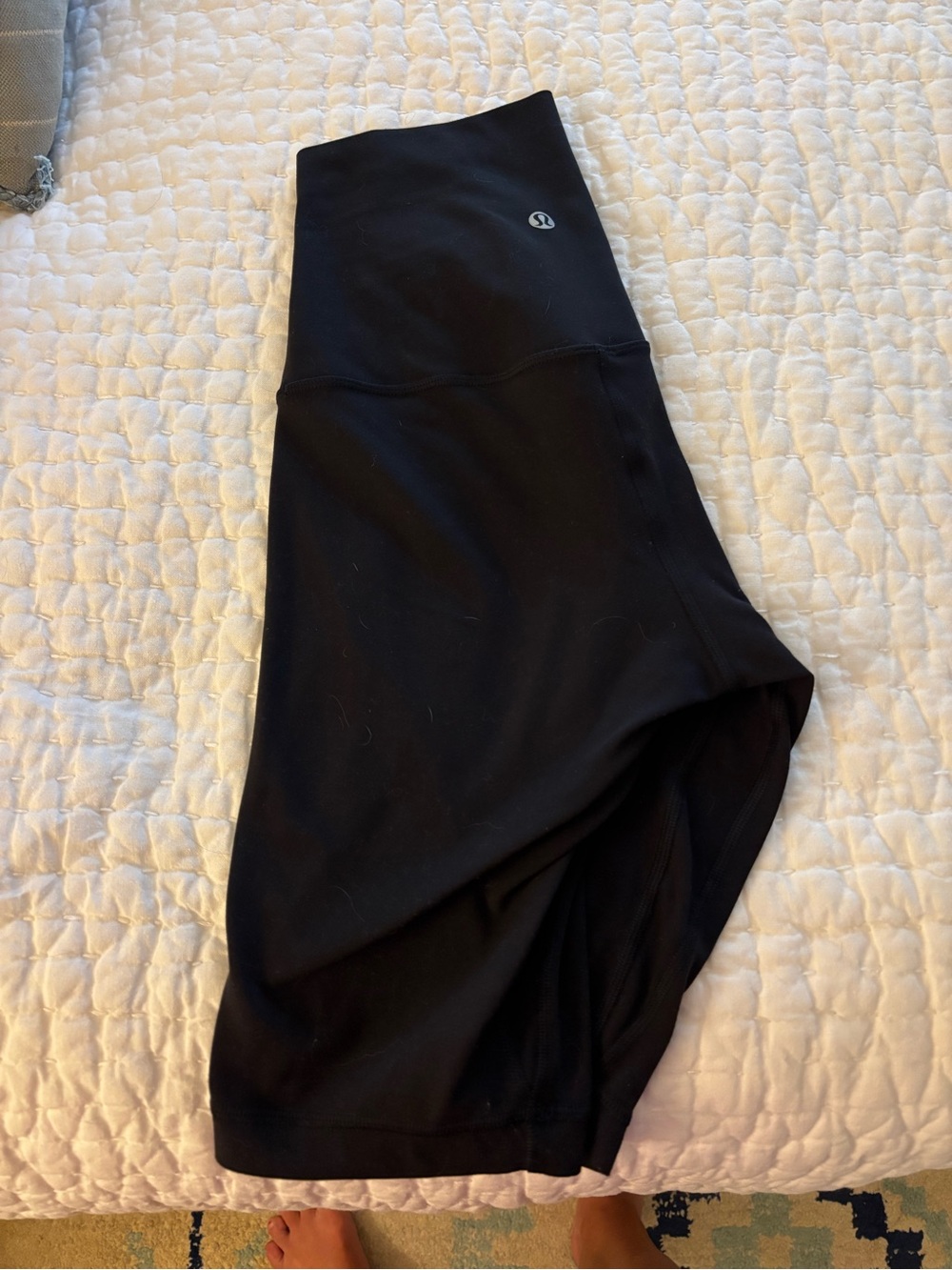 lululemon athletica Black Kids' High-Rise Performance Leggings